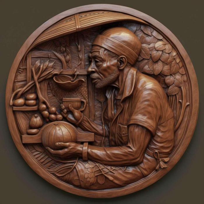 نموذج ثلاثي الأبعاد لآلة CNC 3D Art 